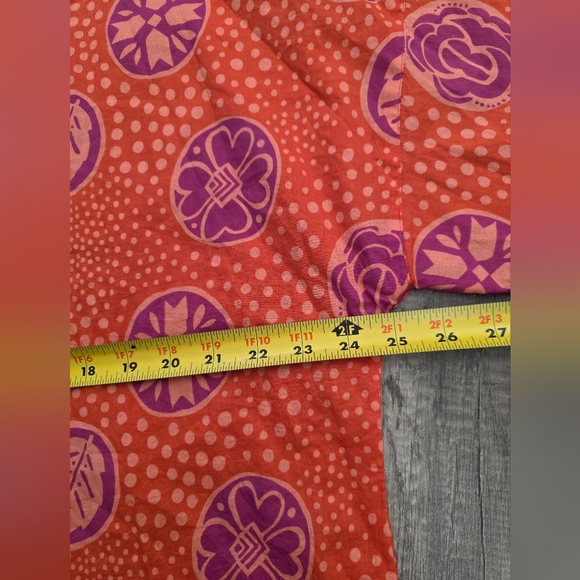 GUDRUN SJODEN KRISTINA layering Boho Orange Pink Festival Women’s Tunic Jacket - Picture 12 of 15